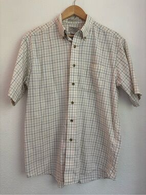 L.L. Bean | Short-Sleeve Button-Down Plaid Shirt